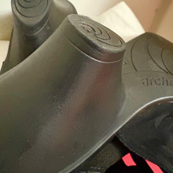 Arche Exor Black Sandal Nubuck Great Condition! Size 37 EU 6-6.6 US - Picture 6 of 8